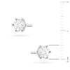 Klasyczne kolczyki z białego złota z diamentami laboratoryjnymi Lab Diamonds 2 x 0,40ct K0575.B3.LDW.02 marko