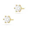 Klasyczne złote kolczyki z diamentami 2 x 0,70ct K0575.Z3.DIW.04 marko