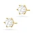 Klasyczne złote kolczyki z diamentami 2 x 1,00ct żółte złoto K0575.Z3.DIW.05 marko