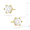 Klasyczne złote kolczyki z diamentami 2 x 1,00ct żółte złoto K0575.Z3.DIW.05 marko