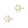 Klasyczne złote kolczyki z diamentami 2 x 0,50ct sztyft zakręcany K0575.Z3.DIW.08 marko