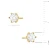 Klasyczne złote kolczyki z diamentami laboratoryjnymi Lab Diamonds 2 x 0,40ct K0575.Z3.LDW.02 marko
