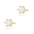 Klasyczne złote kolczyki z diamentami laboratoryjnymi Lab Diamonds 2 x 0,50ct K0575.Z3.LDW.03 marko