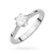 Klasyczny zaręczynowy pierścionek z białego złota z diamentem laboratoryjnym 0,25ct Lab Diamonds W0220.B3.LDW.06 marko
