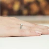 Klasyczny zaręczynowy pierścionek z białego złota z diamentem laboratoryjnym 0,25ct Lab Diamonds W0222.B3.LDW.09 marko