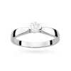 Klasyczny zaręczynowy pierścionek z białego złota z diamentem laboratoryjnym 0,25ct Lab Diamonds W0223.B3.LDW.03 marko