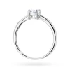 Minimalistyczny pierścionek z białego złota z owalnym diamentem laboratoryjnym 0,50ct Lab Diamonds W0656.B3.LDW.01 marko