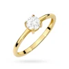 Minimalistyczny złoty pierścionek z diamentem laboratoryjnym 0,50ct Lab Diamonds W0656.Z3.LDW.01 marko