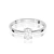 Pierścionek z białego złota z pojedynczym owalnym diamentem laboratoryjnym Lab Diamonds W0685.B3.LDW.01 marko