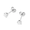 Kolczyki klasyczne z brylantami 0,16ct z białego złota K0058.B3.DIW.03 marko