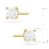Kolczyki klasyczne z brylantami 0,16ct dwukolorowe złoto K0058.Z3.DIW.03 marko