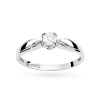 Klasyczny pierścionek z białego złota z diamentem laboratoryjnym 0,25ct Lab Diamonds W0197.B3.LDW.01 marko