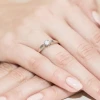 Klasyczny pierścionek z białego złota z diamentem laboratoryjnym 0,25ct Lab Diamonds W0197.B3.LDW.01 marko