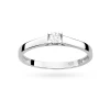 Klasyczny pierścionek zaręczynowy Lab Diamonds 0,10ct białe złoto W0221.B3.LDW.02 marko