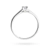 Klasyczny pierścionek zaręczynowy Lab Diamonds 0,10ct białe złoto W0221.B3.LDW.02 marko