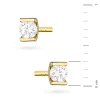 Złote kolczyki brylantami 0,08ct klasyczne basic K0055.Z3.DIW.01 marko