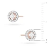 Klasyczne kolczyki z różowego złota z diamentami laboratoryjnymi Lab Diamonds 2 x 0,10ct K0576.R3.LDW.01 marko