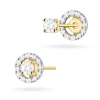 Klasyczne złote kolczyki z diamentami 2 x 0,10ct K0576.Z3.DIW.01 marko