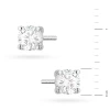 Klasyczne kolczyki z białego złota z diamentami 2 x 0,30ct K0577.B3.DIW.01 marko