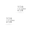 Klasyczne kolczyki z białego złota z diamentami 2 x 0,40ct K0577.B3.DIW.02 marko
