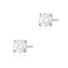 Klasyczne kolczyki z białego złota z diamentami 2 x 0,50ct K0577.B3.DIW.03 marko