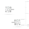 Klasyczne kolczyki z białego złota z diamentami 2 x 0,50ct K0577.B3.DIW.03 marko