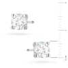 Klasyczne kolczyki z białego złota z diamentami 2 x 1,00ct sztyft zakręcany K0577.B3.DIW.10 marko