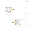 Klasyczne złote kolczyki z diamentami 2 x 0,50ct sztyft zakręcany K0577.Z3.DIW.08 marko