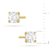Klasyczne złote kolczyki z diamentami laboratoryjnymi Lab Diamonds 2 x 0,30ct K0577.Z3.LDW.01 marko