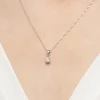 Zawieszka z białego złota z pojedynczym diamentem 0,30ct Z0576.B3.DIW.01 marko