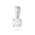Zawieszka z białego złota z pojedynczym diamentem 0,50ct Z0576.B3.DIW.03 marko