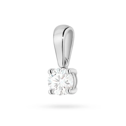 Zawieszka z białego złota z pojedynczym diamentem 0,70ct Z0576.B3.DIW.04 marko