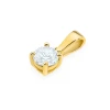 Złota zawieszka z pojedynczym diamentem 0,50ct Z0576.Z3.DIW.03 marko