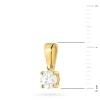 Złota zawieszka z diamentem laboratoryjnym Lab Diamonds 0,40ct Z0576.Z3.LDW.02 marko