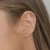 Pozłacany srebrny kolczyk nausznica fake piercing spiralka Supreni K450-925-Z marko