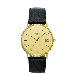 Zegarek męski Tissot T71340121 T-Gold na pasku
