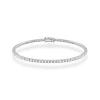 Bransoletka tenisowa z białego złota z diamentami laboratoryjnymi Lab Diamonds B0031.B3.LDW.03 marko