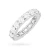 Pierścionek z białego złota z diamentami laboratoryjnymi dookoła obrączka Lab Diamonds W0516.B3.LDW.01 marko