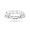 Pierścionek z białego złota z diamentami laboratoryjnymi dookoła obrączka Lab Diamonds W0516.B3.LDW.01 marko