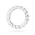 Pierścionek z białego złota z diamentami laboratoryjnymi dookoła obrączka Lab Diamonds W0516.B3.LDW.01 marko
