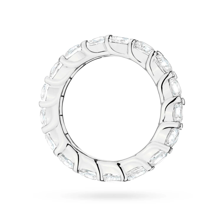 Pierścionek z białego złota z diamentami laboratoryjnymi dookoła obrączka Lab Diamonds W0516.B3.LDW.01 marko