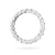 Pierścionek z białego złota z diamentami laboratoryjnymi dookoła obrączka Lab Diamonds W0515.B3.LDW.01 marko