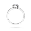 Pierścionek z białego złota z diamentem laboratoryjnym 0,30ct Lab Diamonds pełna oprawa bezel W0294.B3.LDW.05 marko