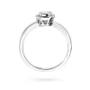 Pierścionek z białego złota z diamentem laboratoryjnym 0,20ct Lab Diamonds pełna oprawa bezel W0294.B3.LDW.03 marko