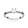 Subtelny zaręczynowy pierścionek z białego złota z diamentem laboratoryjnym 0,25ct Lab Diamonds W0292.B3.LDW.03 marko