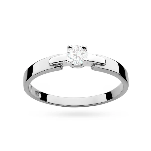 zaręczynowy pierścionek z białego złota z diamentem laboratoryjnym 0,20ct Lab Diamonds W0241.B3.LDW.03 marko