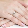 zaręczynowy pierścionek z białego złota z diamentem laboratoryjnym 0,20ct Lab Diamonds W0241.B3.LDW.03 marko