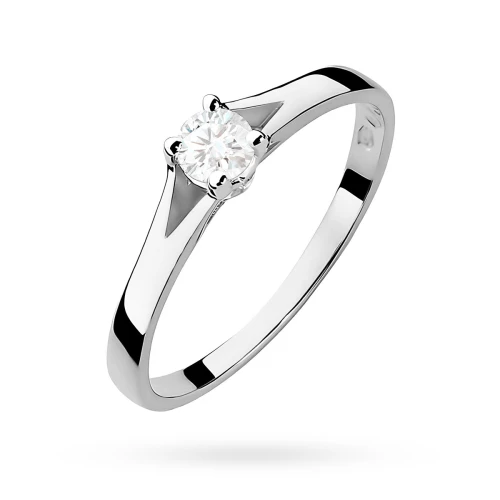 zaręczynowy pierścionek z białego złota z diamentem laboratoryjnym 0,20ct Lab Diamonds W0240.B3.LDW.01 marko
