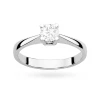 Tradycyjny zaręczynowy pierścionek z białego złota z diamentem laboratoryjnym 0,50ct Lab Diamonds W0404.B3.LDW.01 marko