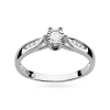 Wielokamieniowy pierścionek diament Laboratoryjny białe złoto 0,08ct Lab Diamonds W0328.B3.LDW.01 marko